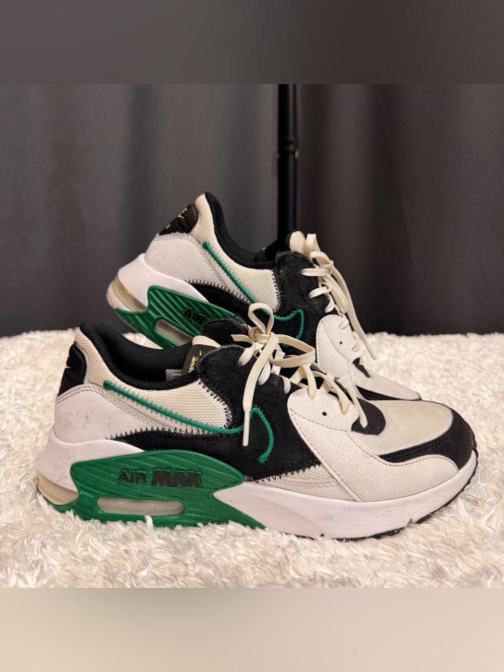 Nike Air Max Excee White Black Malachite size 8.5